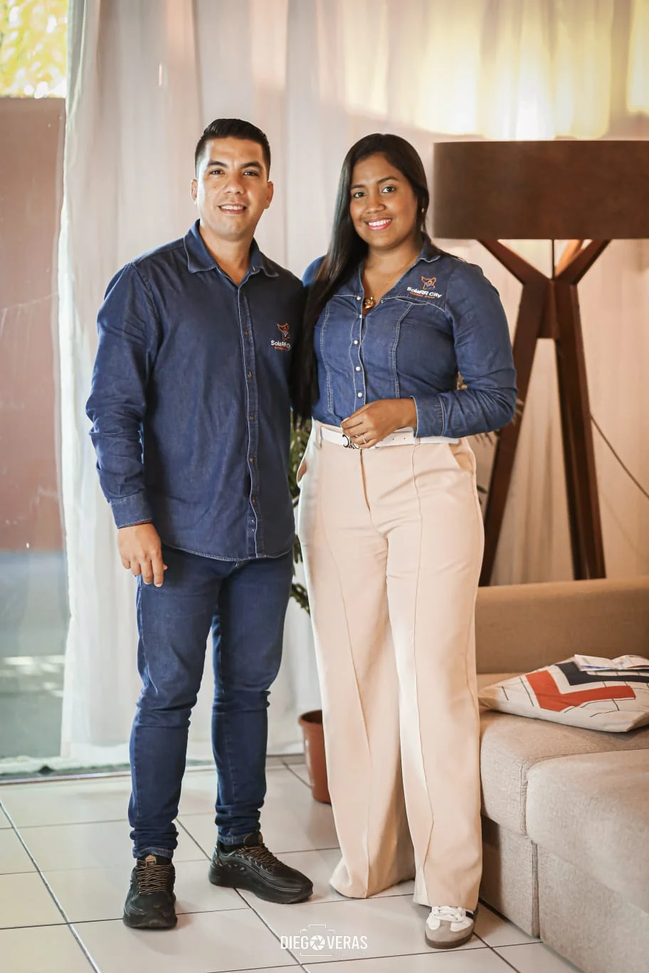Simón Perez e Katherine Mota • Fundadores